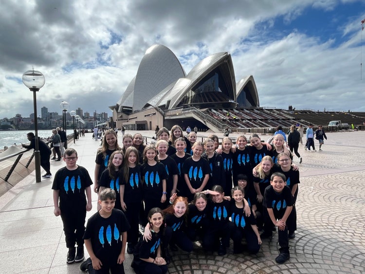SPS Choir at the Opera House as part of the Festival of Music